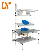 DY55 production assembly line table by lean tube or aluminium profile for Workshop